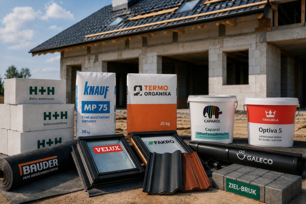 Czy można mieszać materiały różnych producentów na jednej budowie?
