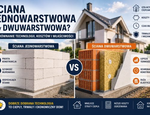 Ściana jednowarstwowa czy dwuwarstwowa – co wybrać w 2026?