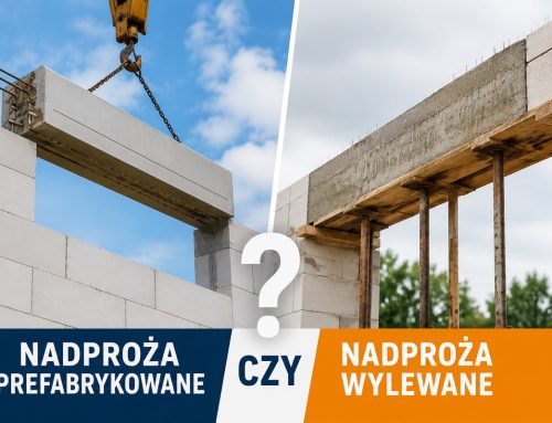 Nadproża prefabrykowane czy wylewane?