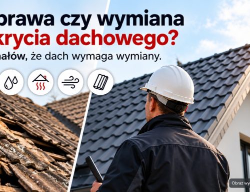 Naprawa czy wymiana pokrycia dachowego? 5 sygnałów, że dach wymaga wymiany